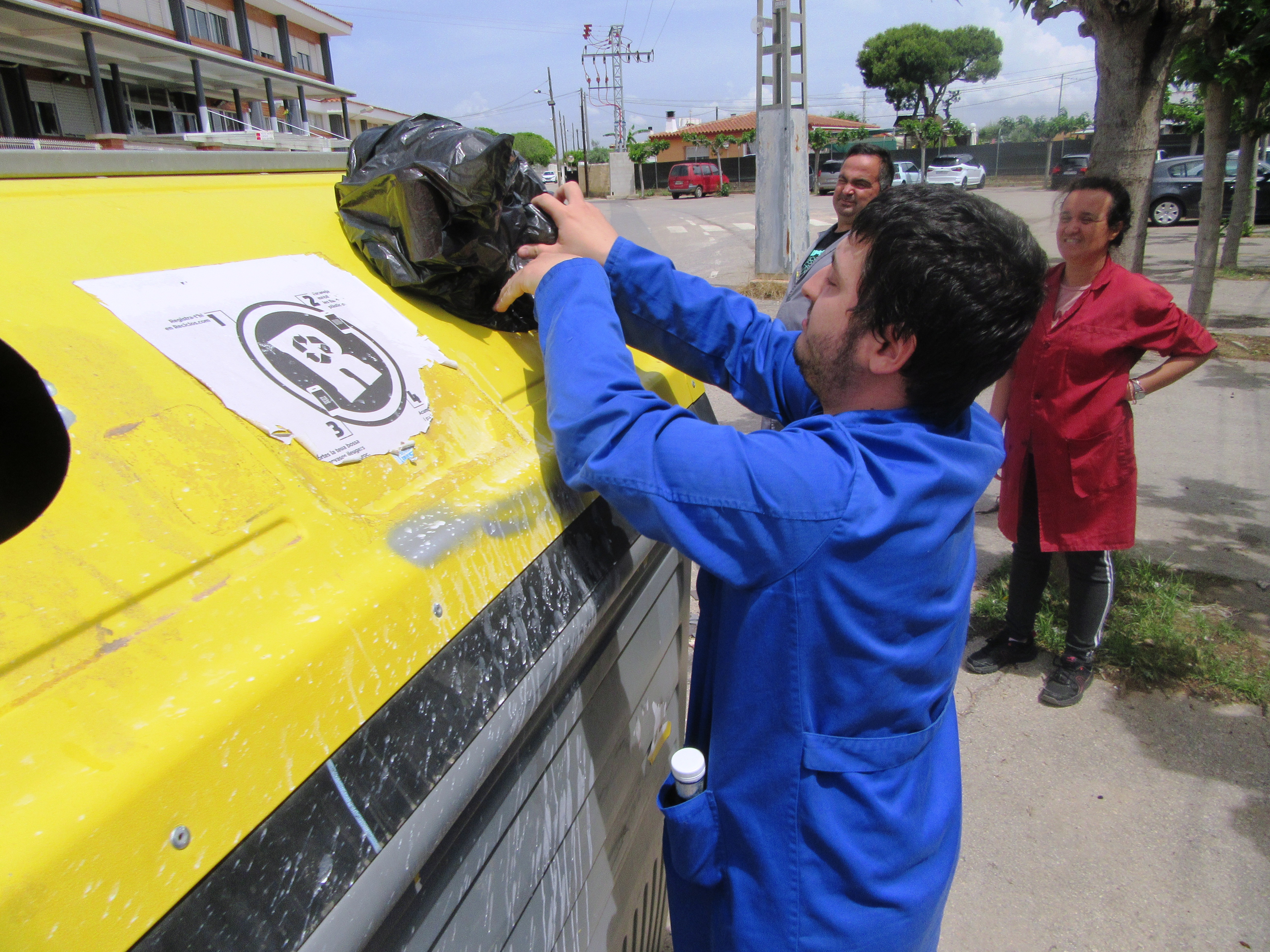 El Centre Ocupacional El Maestrat de l’IVASS participa en la campanya “El repte del reciclatge”