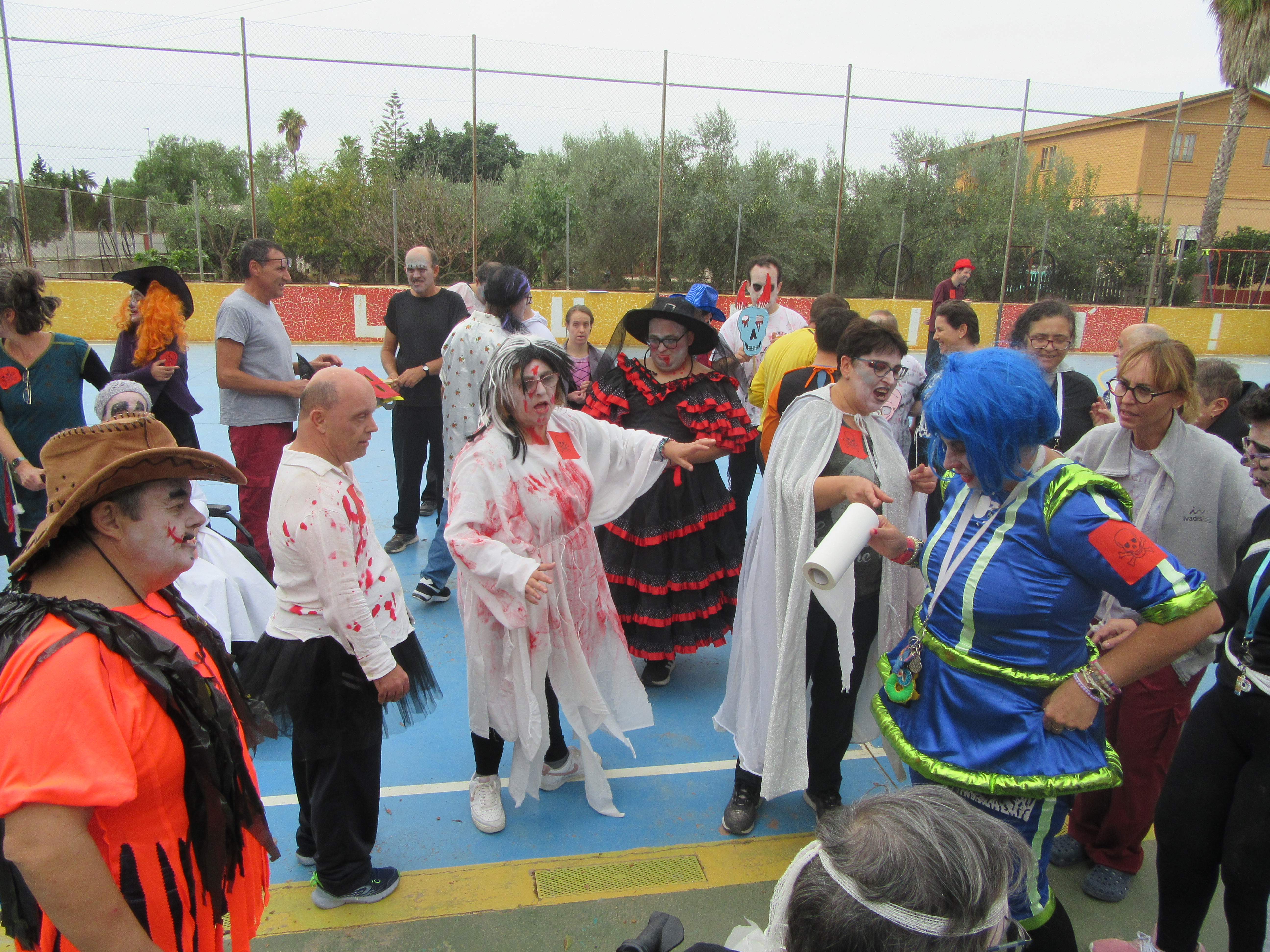 Festa de Halloween en el C.O. El Maestrat de l'IVASS a Benicarló