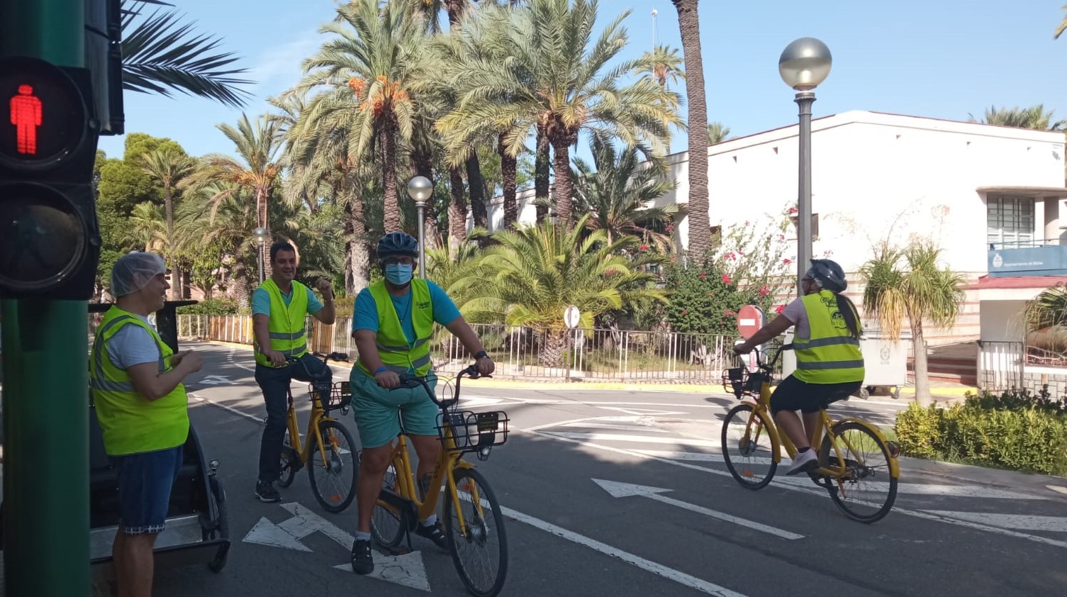 Visita al parc infantil de trànsit d'Elx