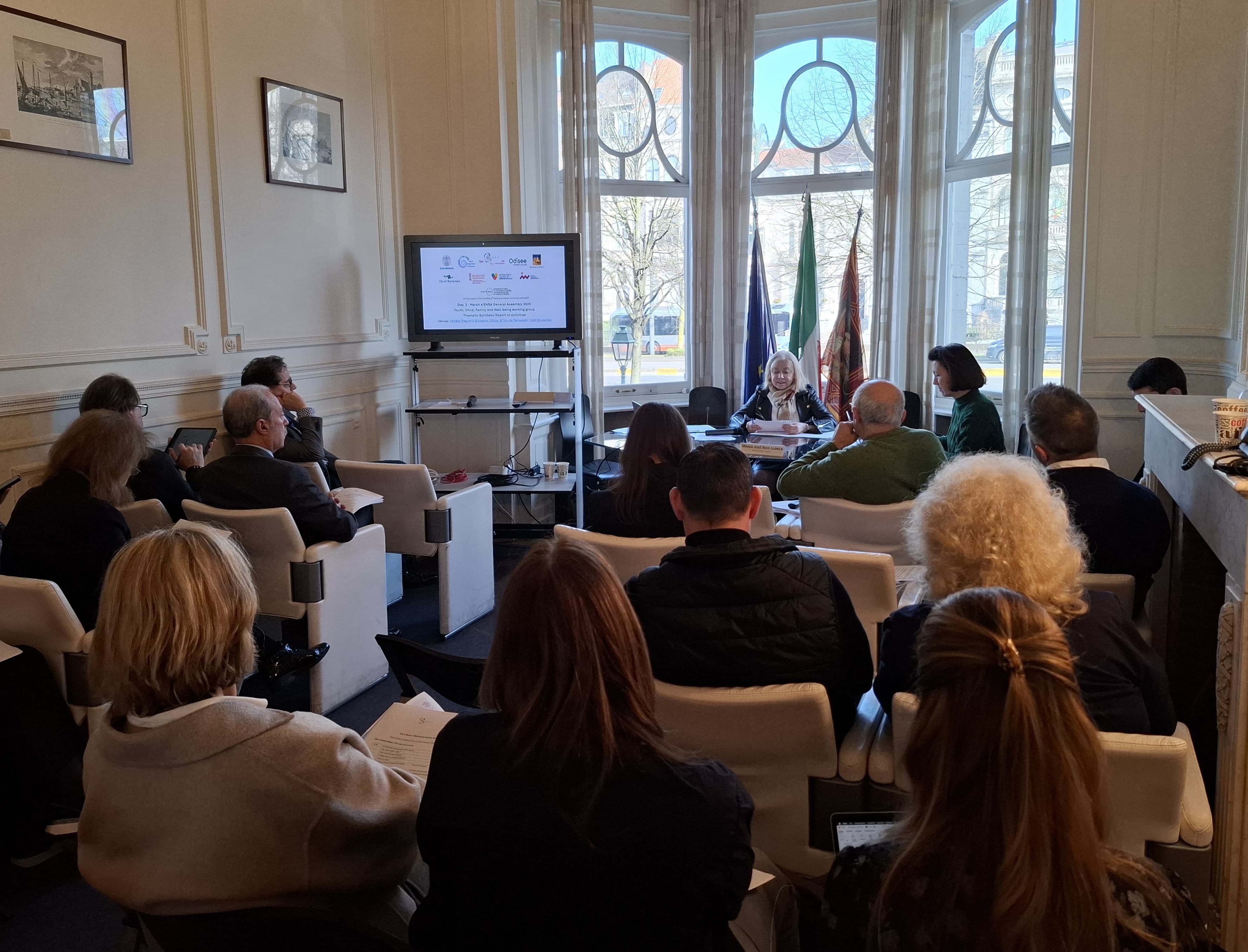 El Instituto Valenciano de Servicios Sociales participa en la Asamblea de la Red Europea Interregional para las Políticas Sociales ENSA celebrada en Bruselas