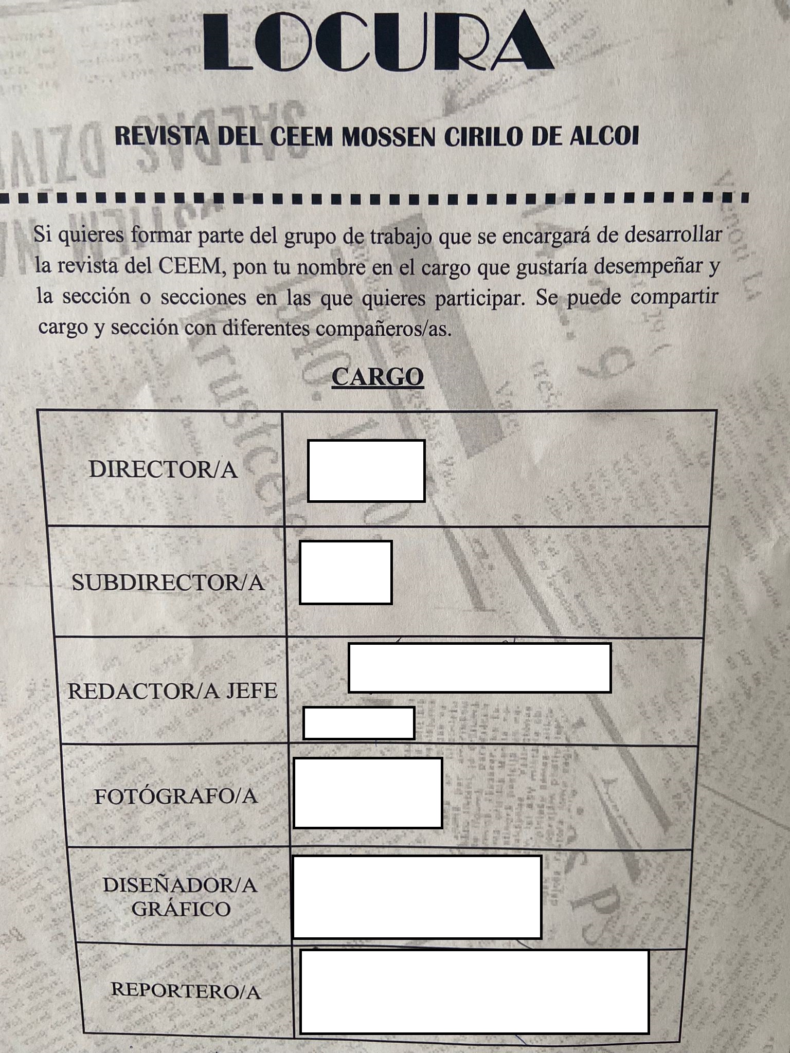 El CEEM de Alcoy tendrá su propia revista