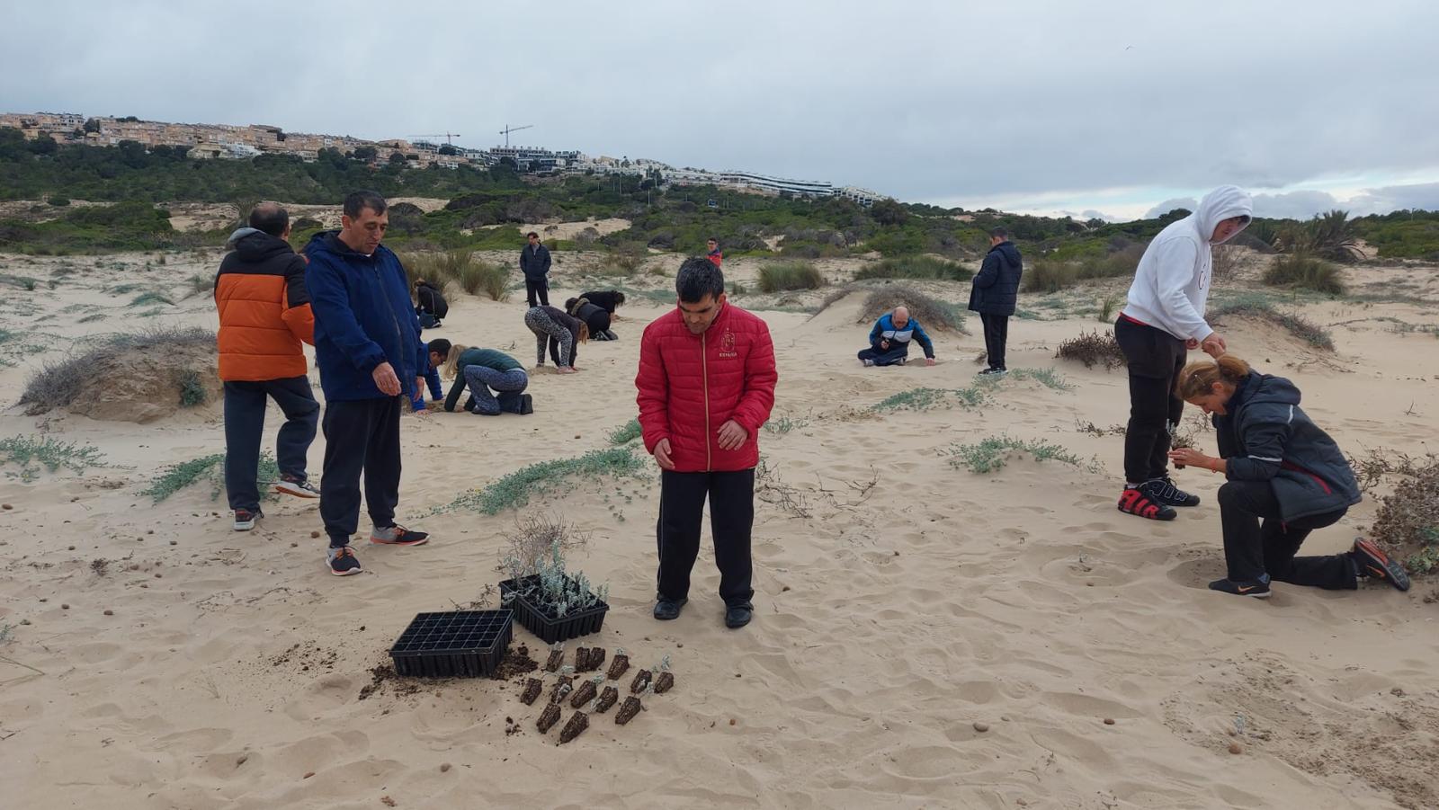 Col·laborant en la conservació del Clot de Galvany d'Elx 