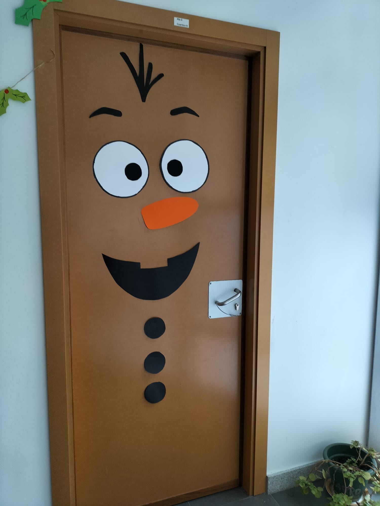 Decoración navideña en el CEEM Alcoy