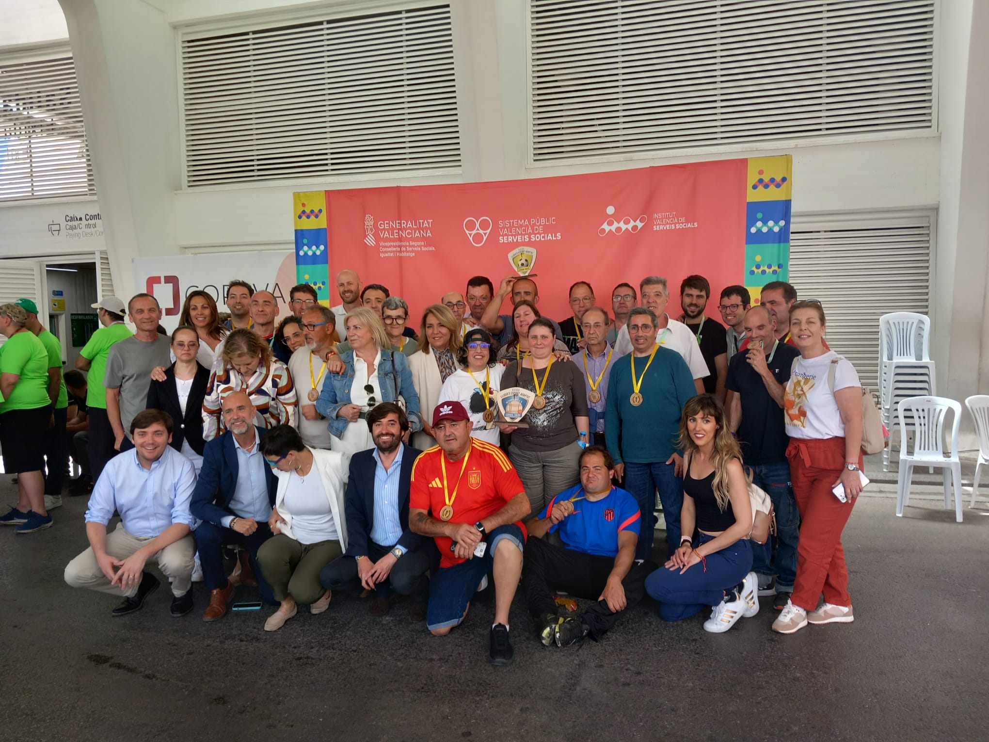 Más de 2.500 personas asisten a la clausura de las XXXII Ligas del deporte adaptado COPAVA-IVASS