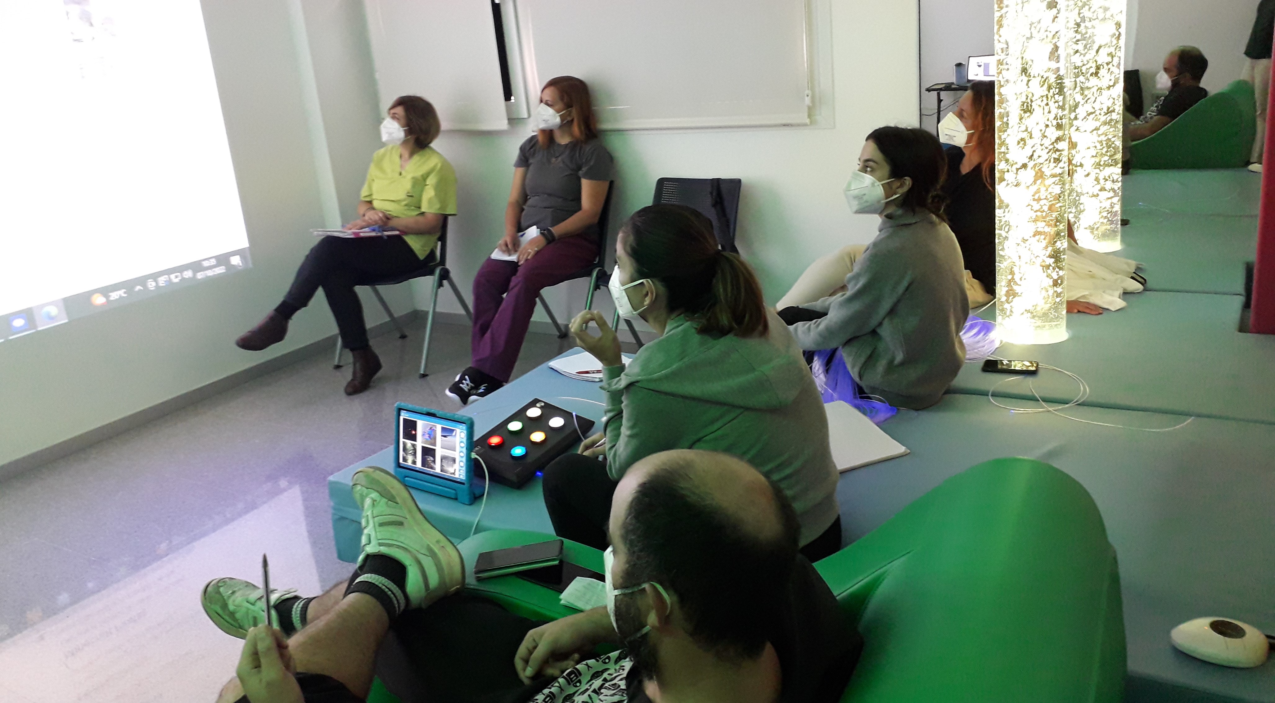 Nova sala multisensorial