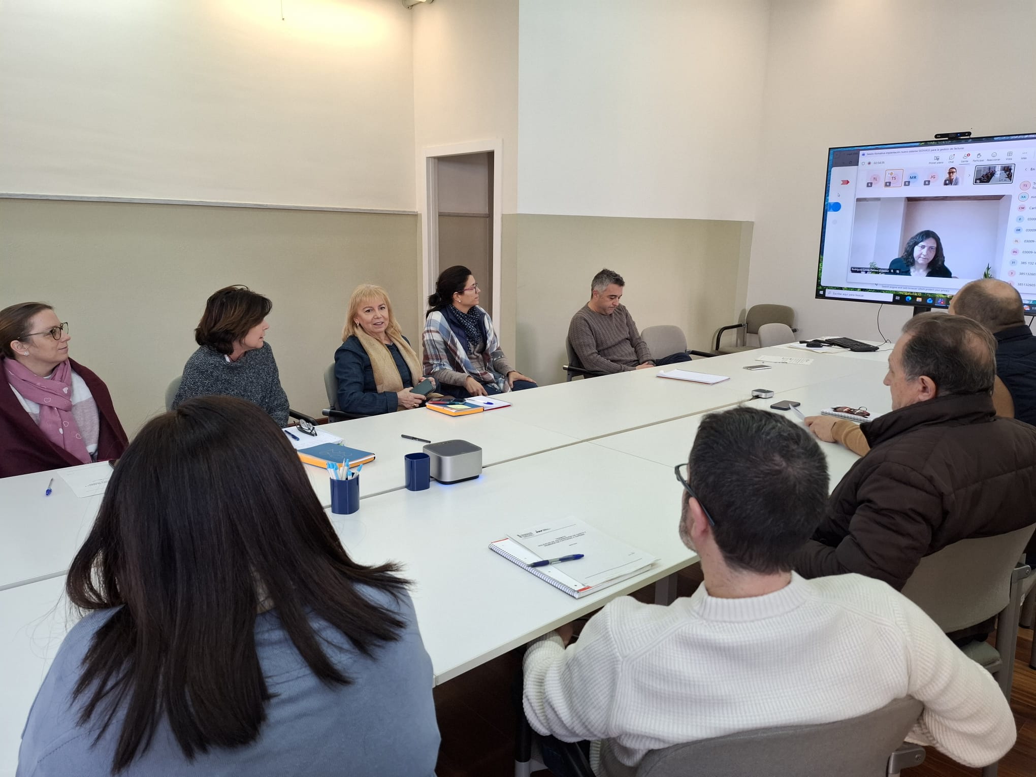 Sesión formativa sobre la implantación del nuevo sistema de presentación de documentación económica en la Sede Electrónica dirigida a centros residenciales y viviendas tuteladas