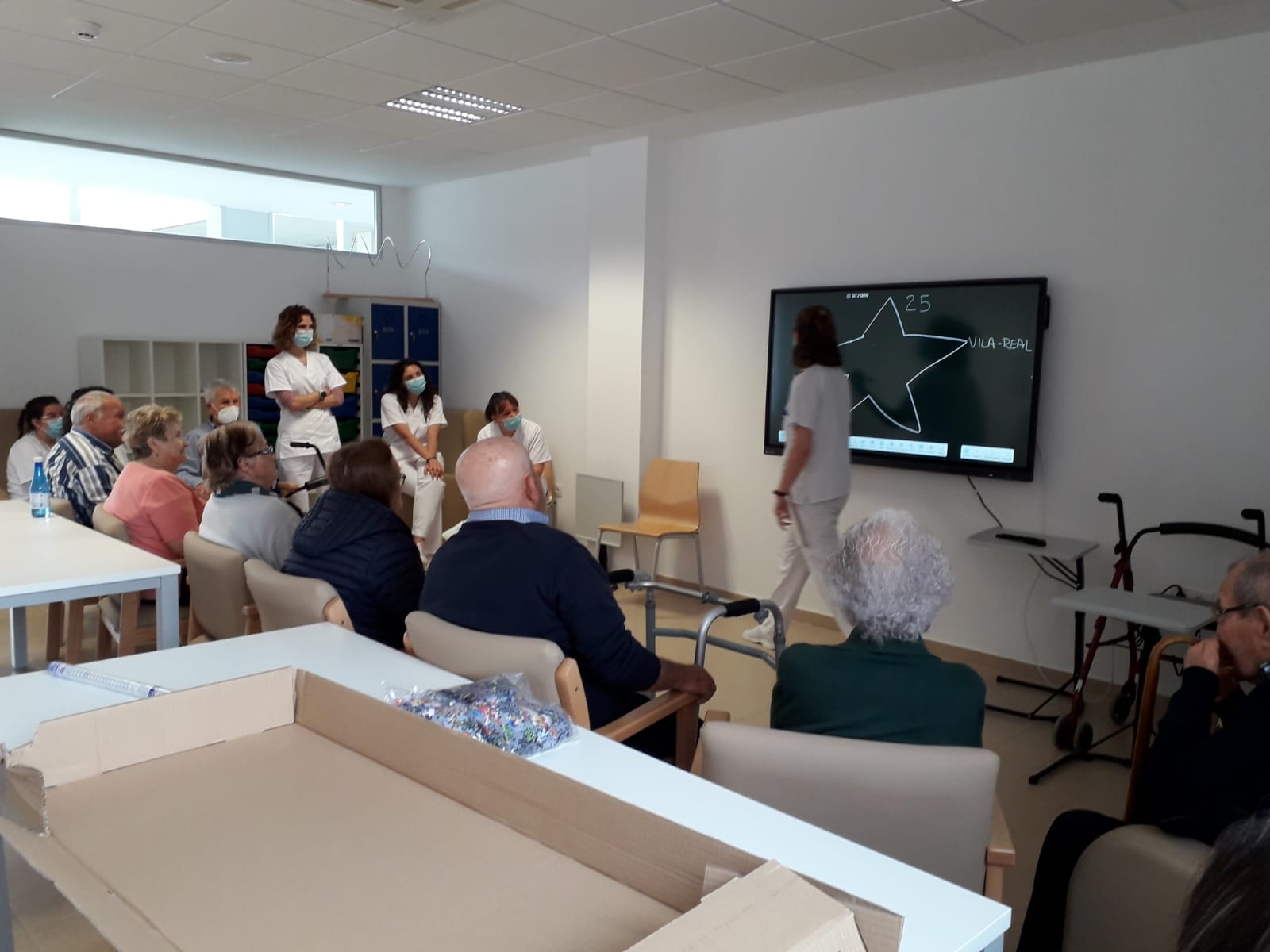 Actividad en el C.D. de Betxí del IVASS enmarcado en el Pla Convivint