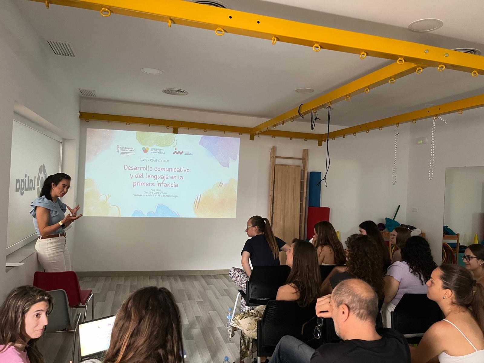 Jornada con alumnado del Ciclo Superior de Educación Infantil del IES Ramón Cid de Benicarló 