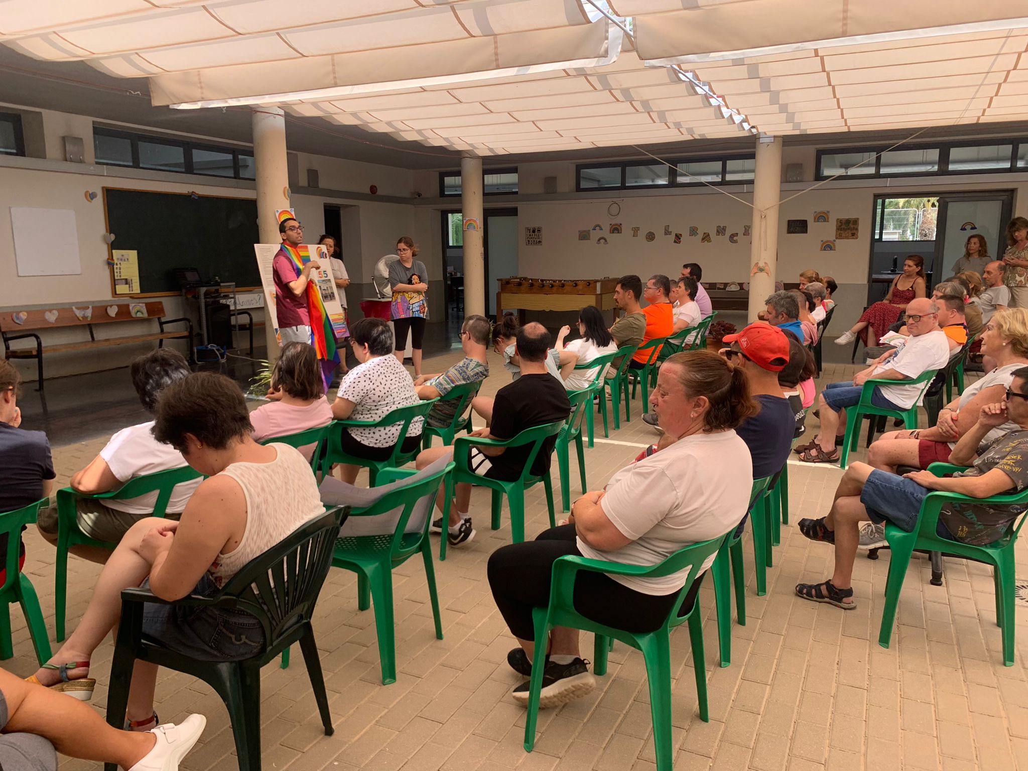 Actividades en el C.O. Altabix por el día de las personas del colectivo LGTBIQ+