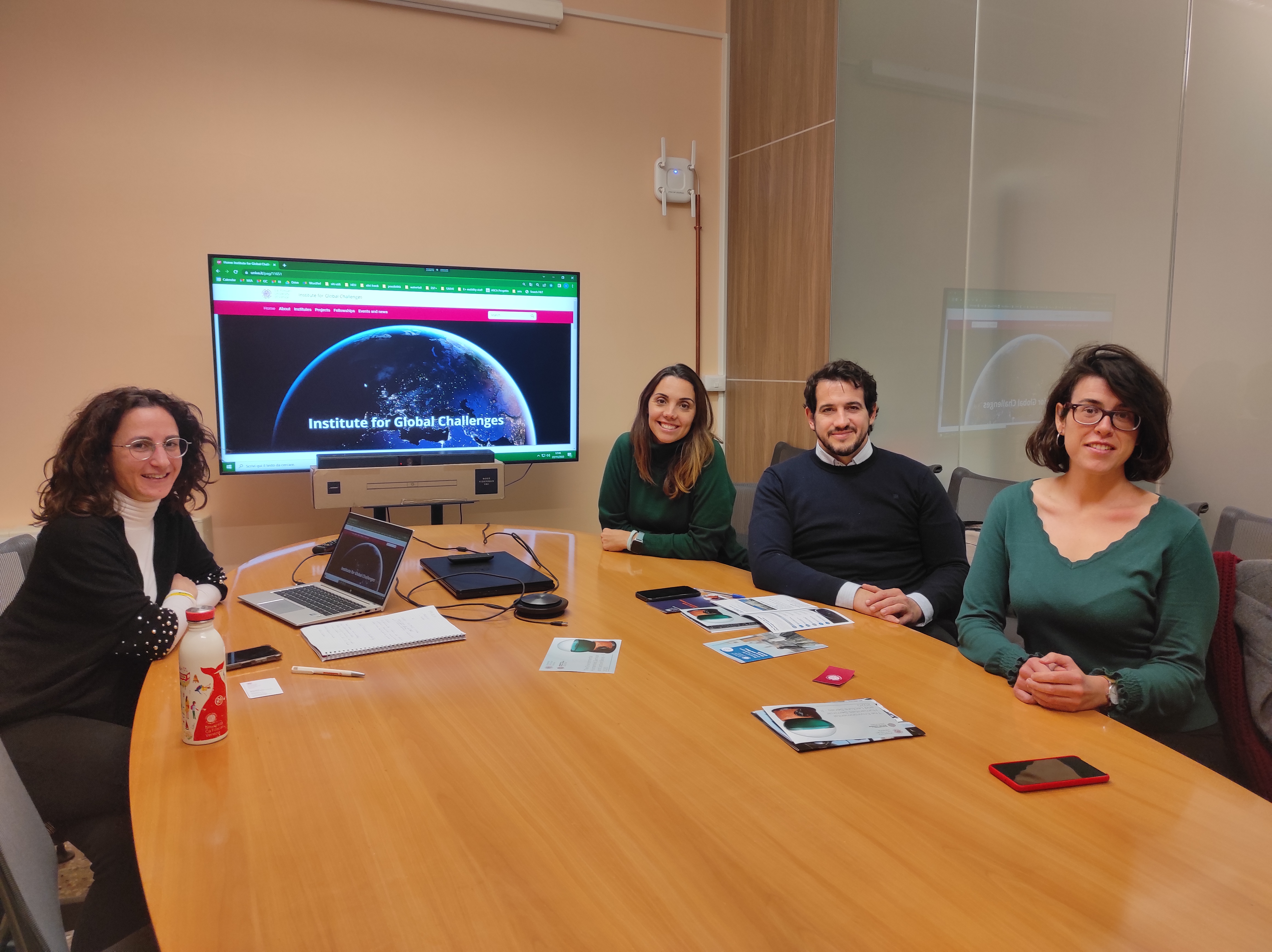 Reunión sobre nuevos proyectos europeos