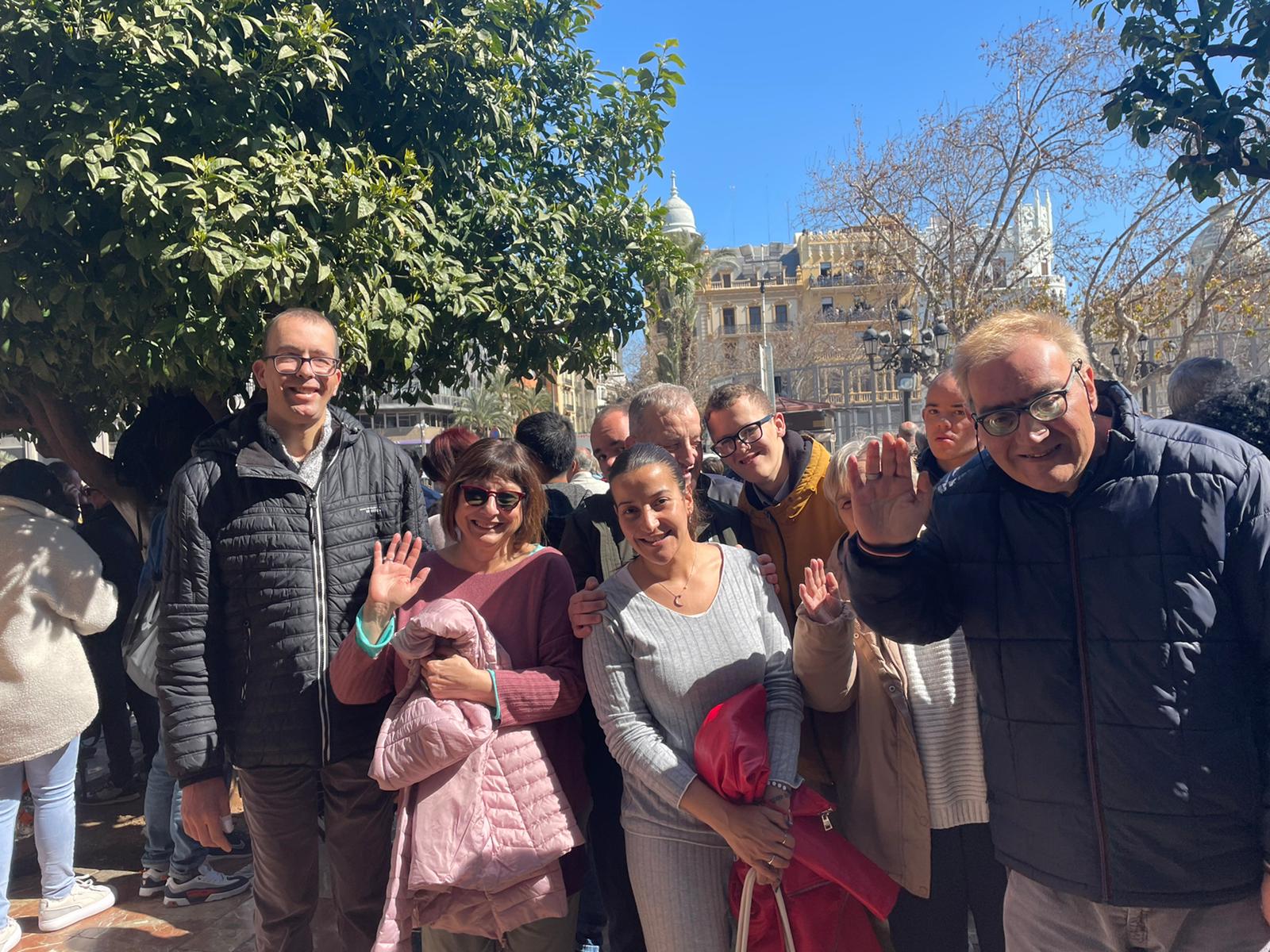 La Residencia Bennàger en la mascletà de Valencia