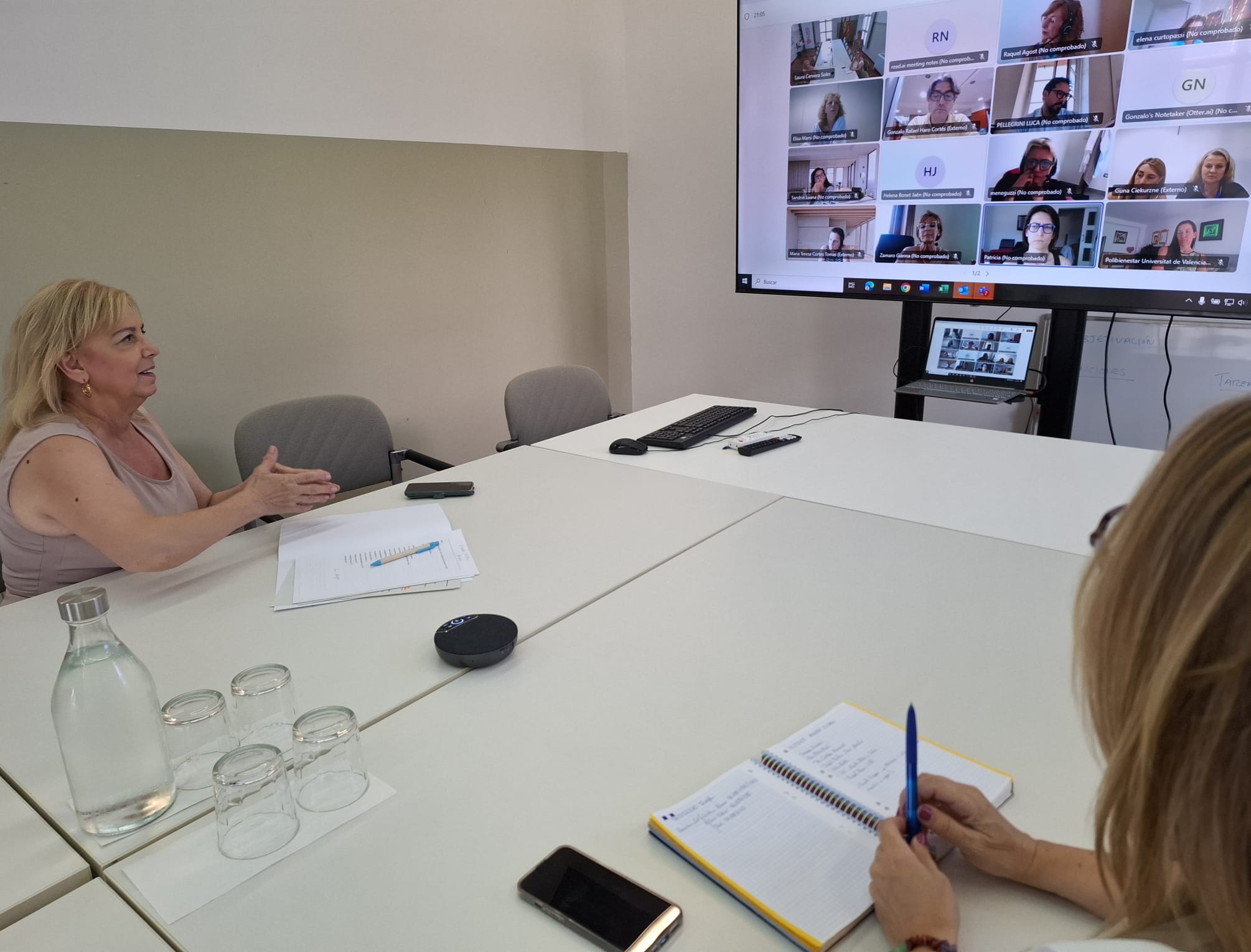 Reunió de la directora general de l'IVASS amb les Universitats de la Comunitat Valenciana i de la regió de Friuli-Venezia Giulia, i la regió del Vèneto sobre l'Assemblea General de la Xarxa ELISAN a València 2026 