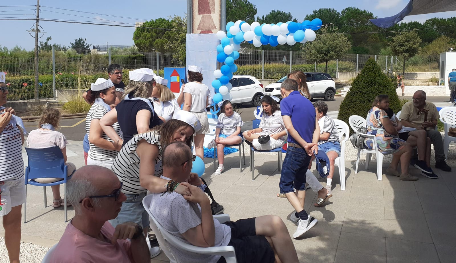 GRAN FIESTA de VERANO organizada en la Residencia Caja Ontinyent de Ontinyent 