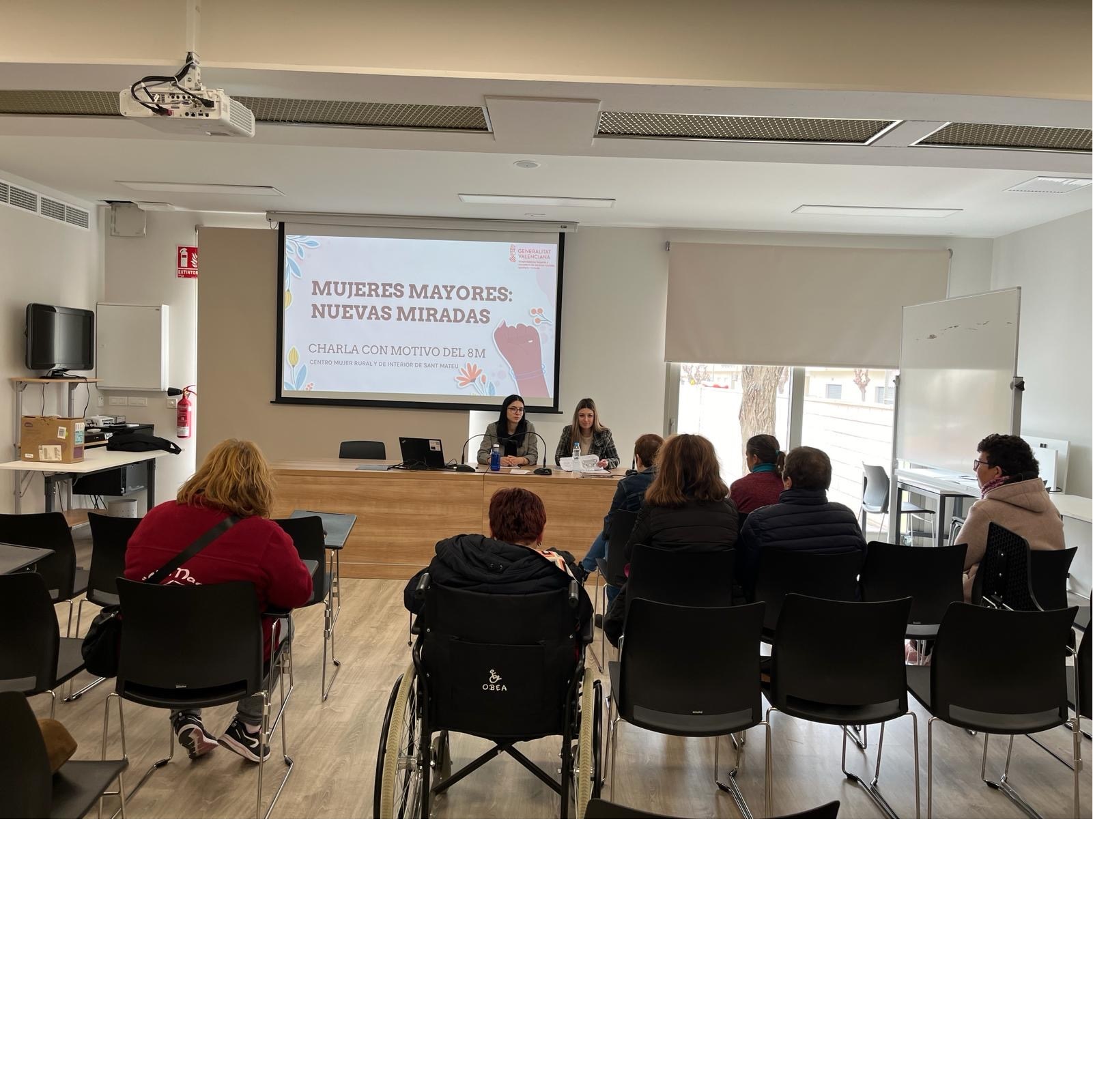 Actos por el Día de la mujer en el C.O. Maestrat