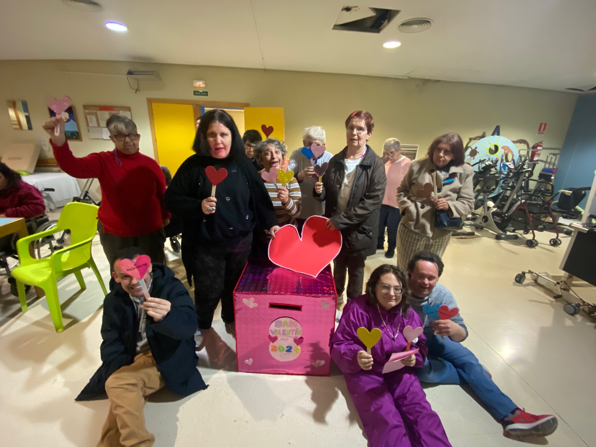 La Residencia Praga (Rocafort) celebra San Valentín