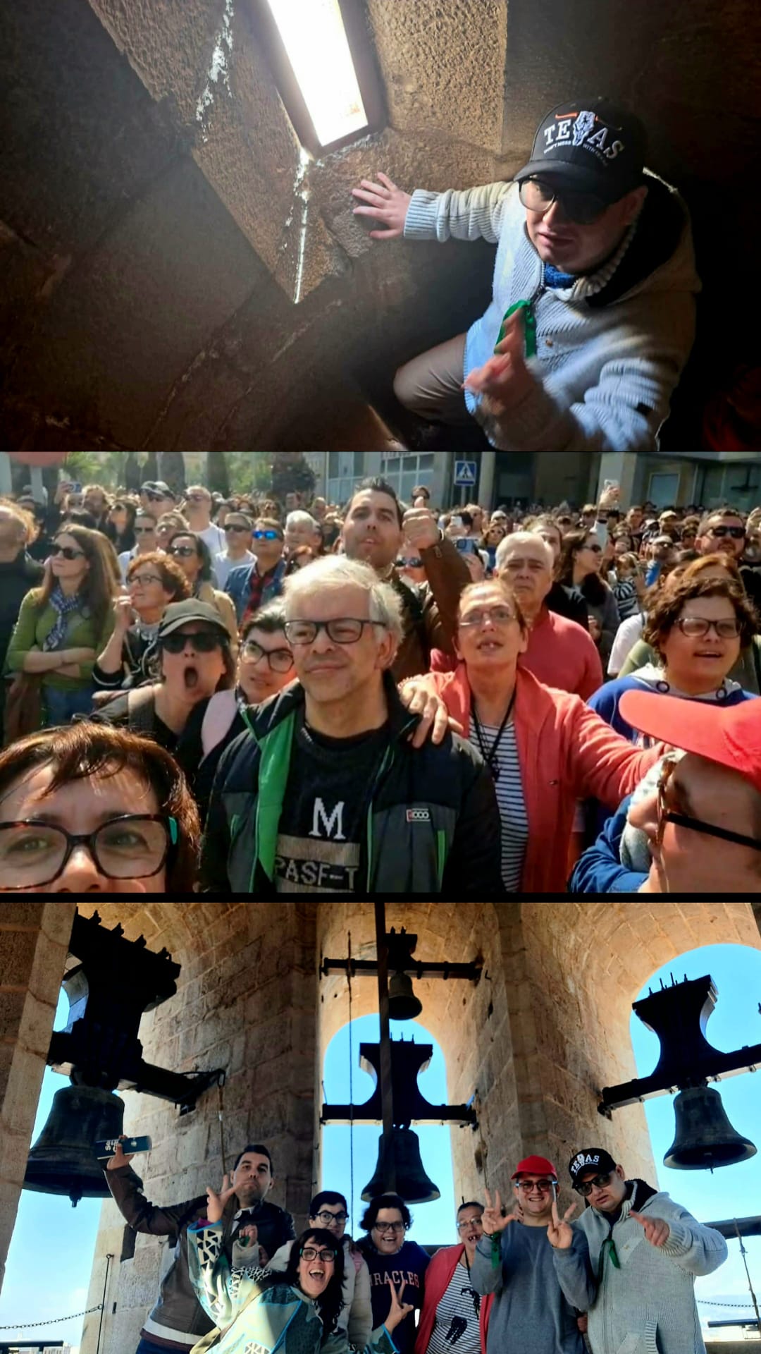 Persones usuàries del C.O. Buris-ana visiten un dels símbols més emblemàtics de Castelló, el Fadrí, descobrint una miqueta més de la història i tradició e la ciutat