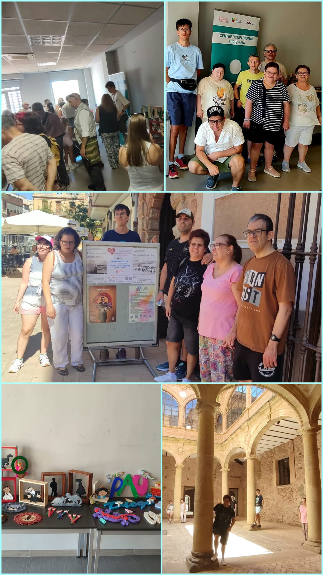 Hem tingut l'oportunitat de visitar l'exposició del C.O. Buris-ana en el Centre Cívic de la Fundació Novessendes a Betxí