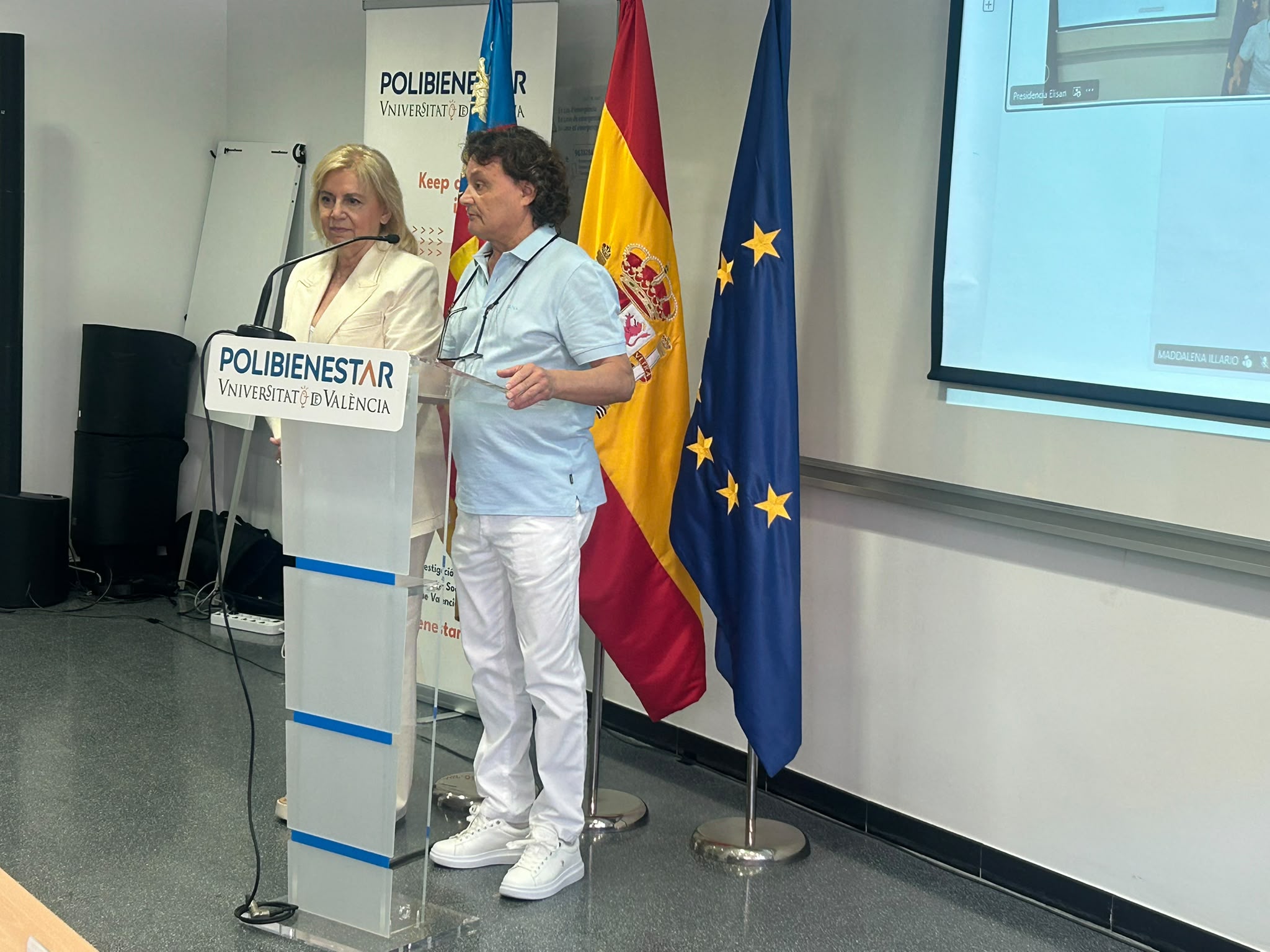 Treballant amb les Universitats de la Comunitat Valenciana en la seu de Polibienestar 