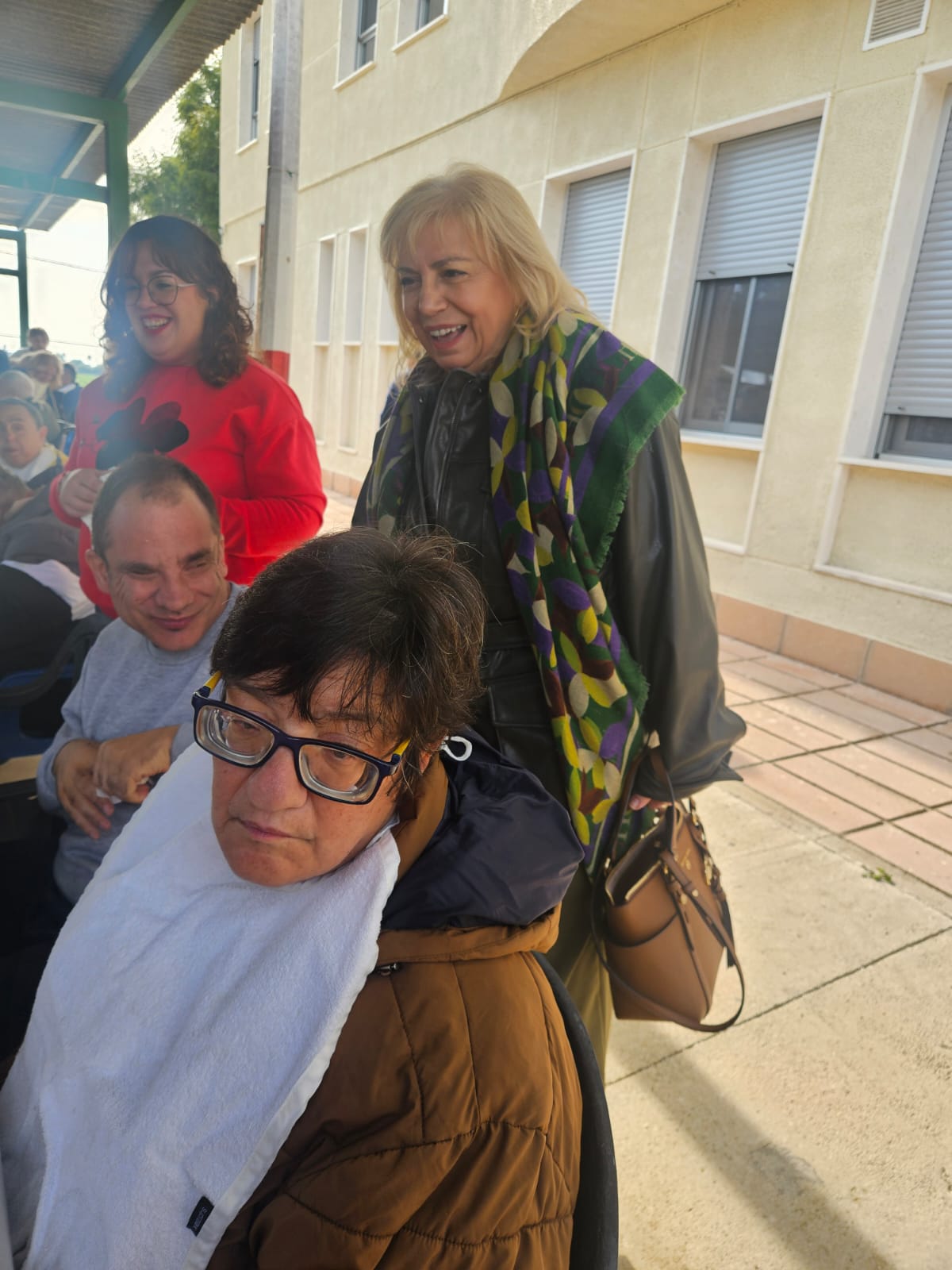 Festa de Nadal en la residència Jubalcoy d'Elx