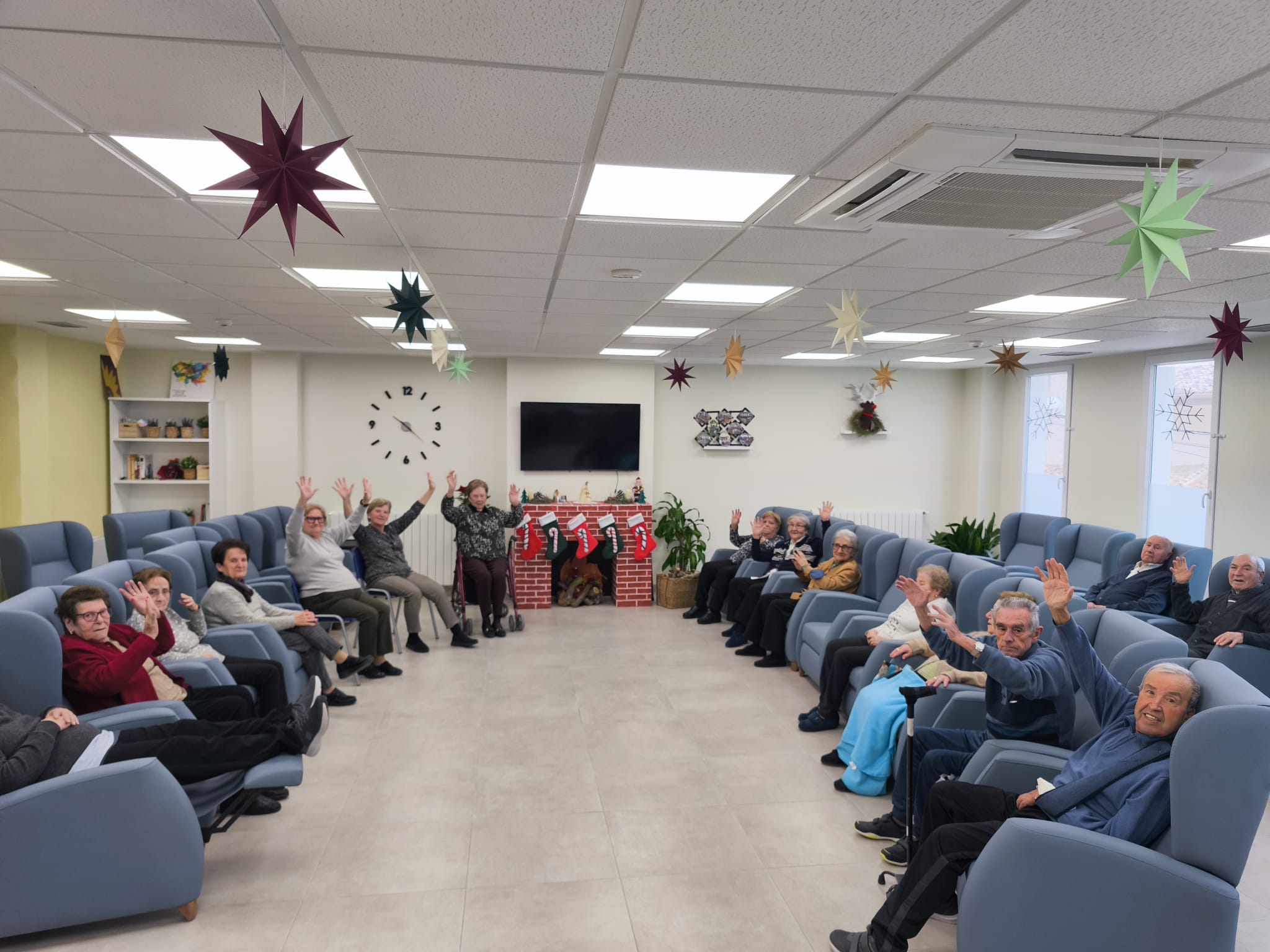 En el C.D. El Patronat d'Agullent ja hem decorat les instal·lacions per a rebre Nadal