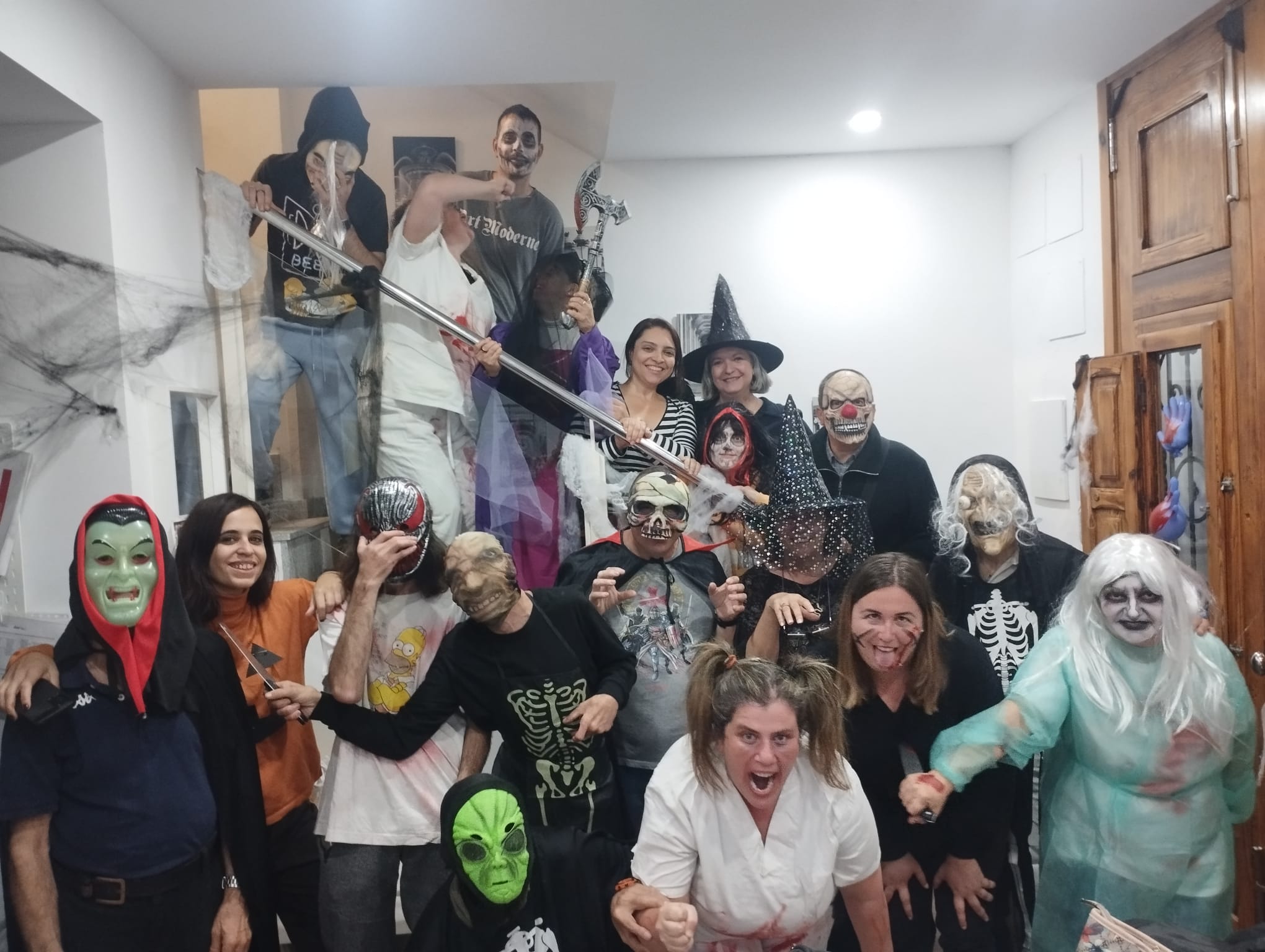 Nit d'Halloween en la vivenda tutelada La Llimera de l'IVASS