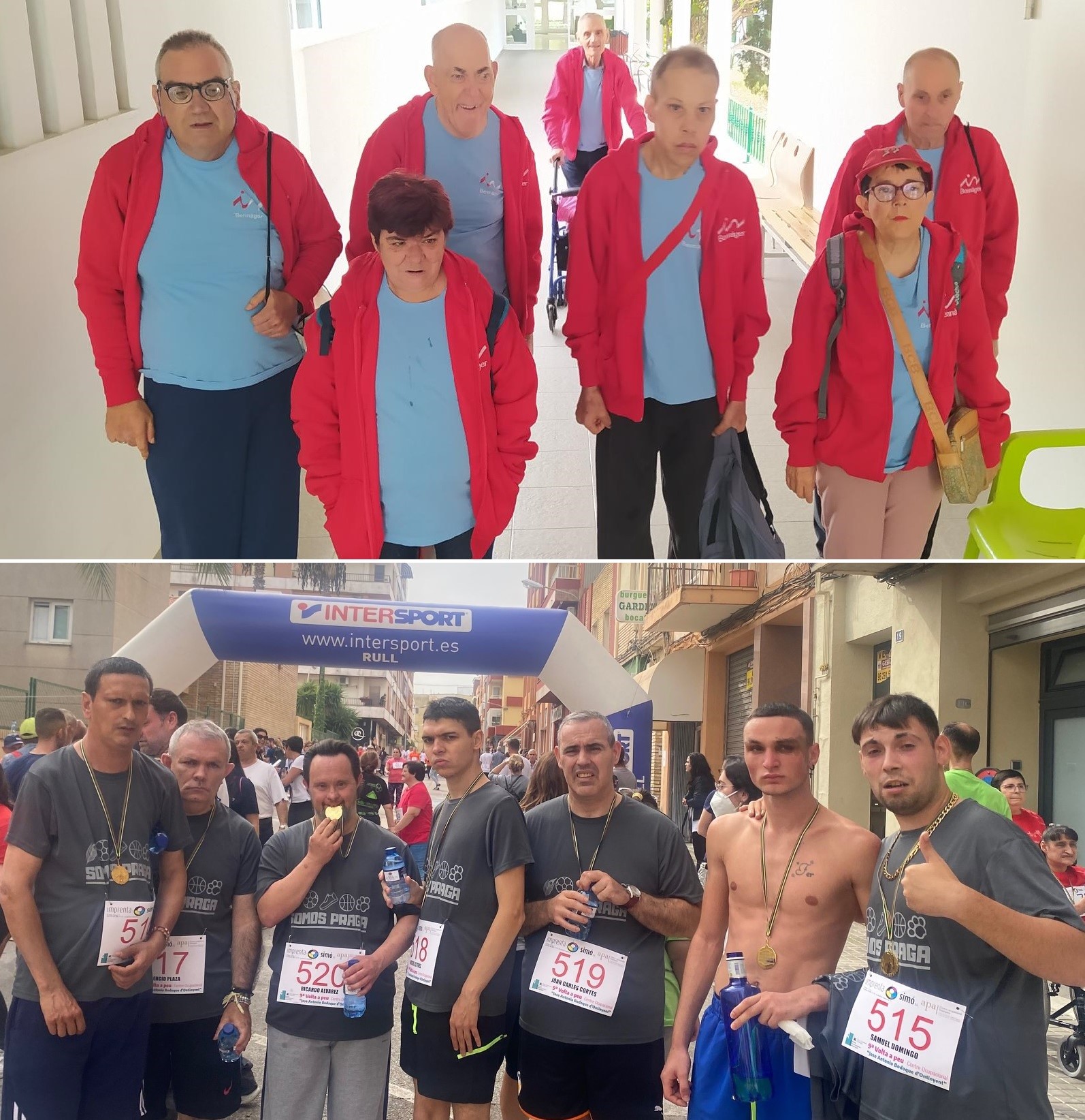 Participació en la carrera popular d'Ontinyent