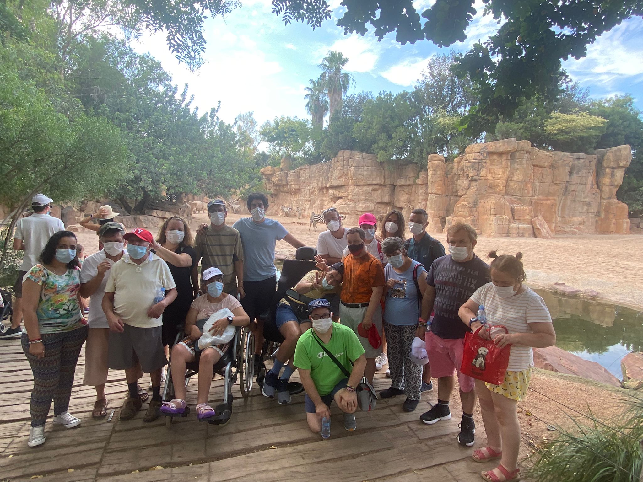 Sorprendente día en el Bioparc de València