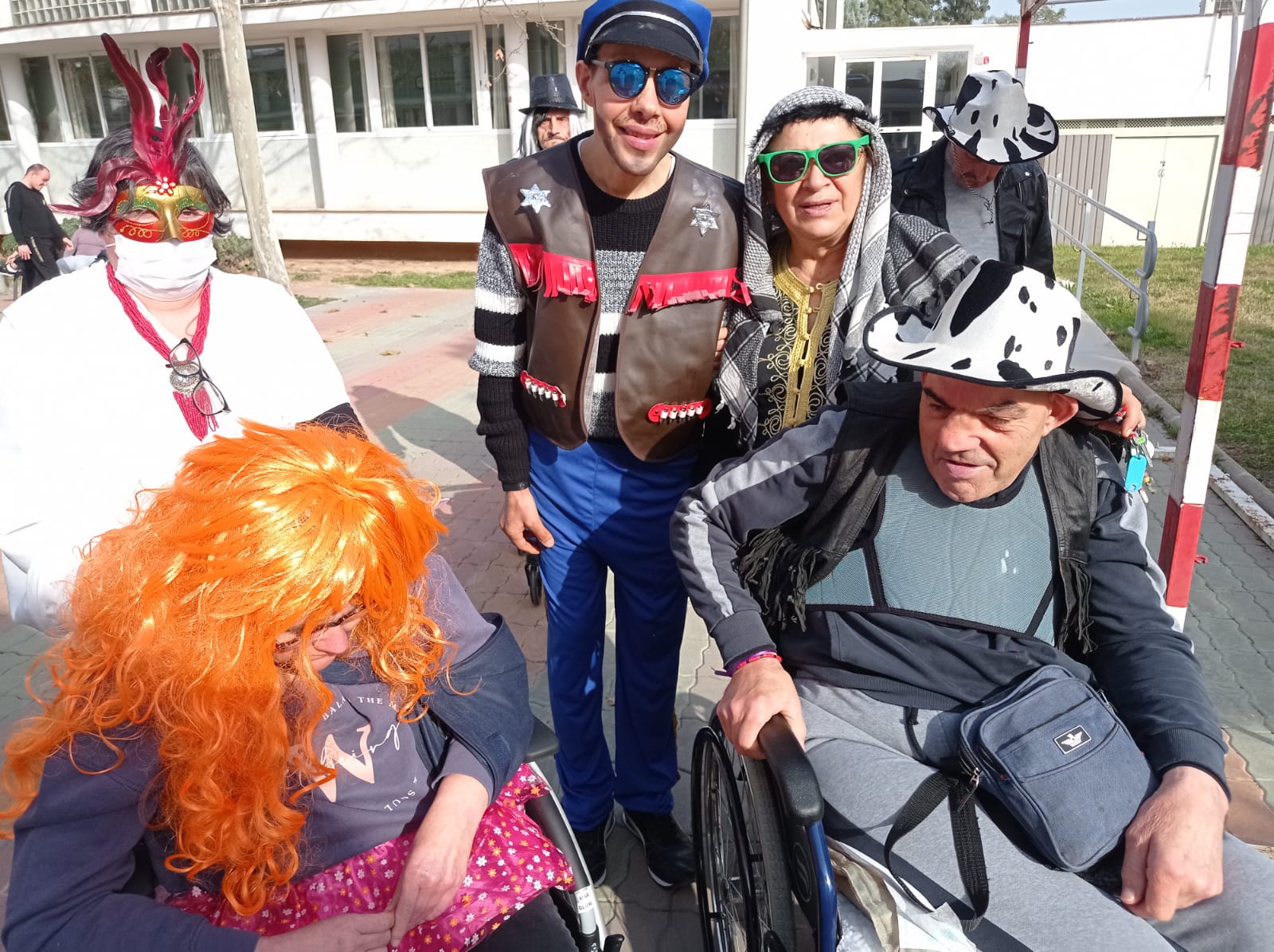 La fiesta de disfraces de la Residencia Bennàger