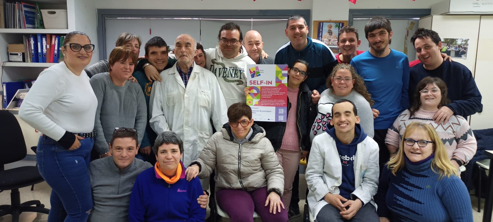 Visitamos el centro ocupacional Rafalafena del IVASS en la ciudad de Castellón donde se está desarrollando el programa de autogestión del proyecto europeo Erasmus+ SELF-IN