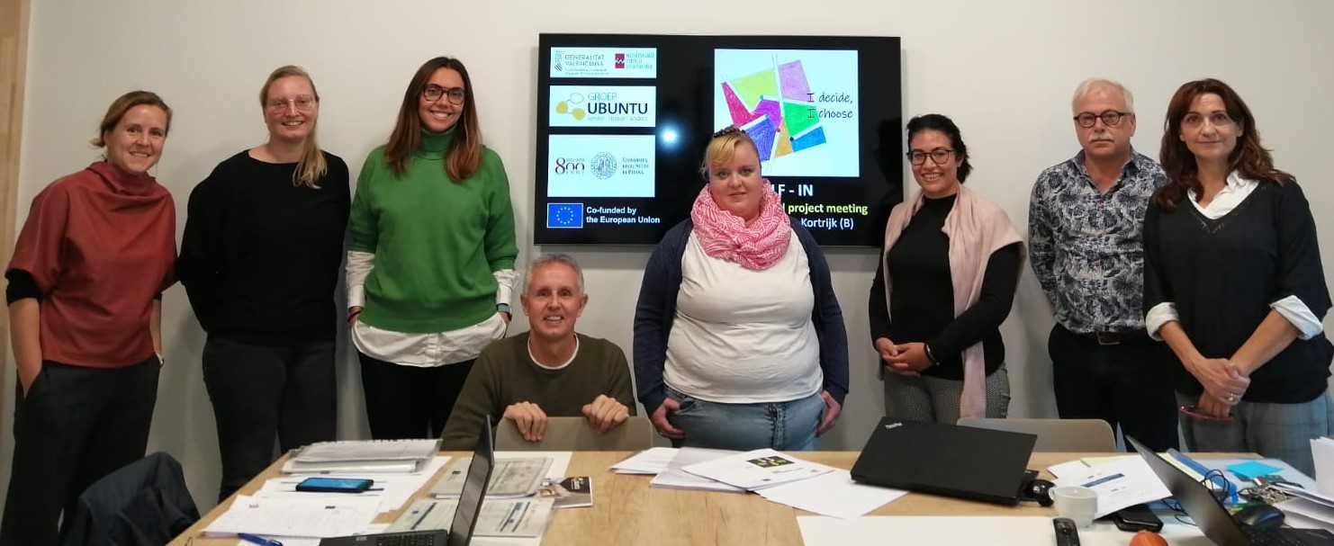 Participació en la 2a Reunió transnacional a Kortrijk (Bèlgica). Projecte Erasmus+ SELF IN.