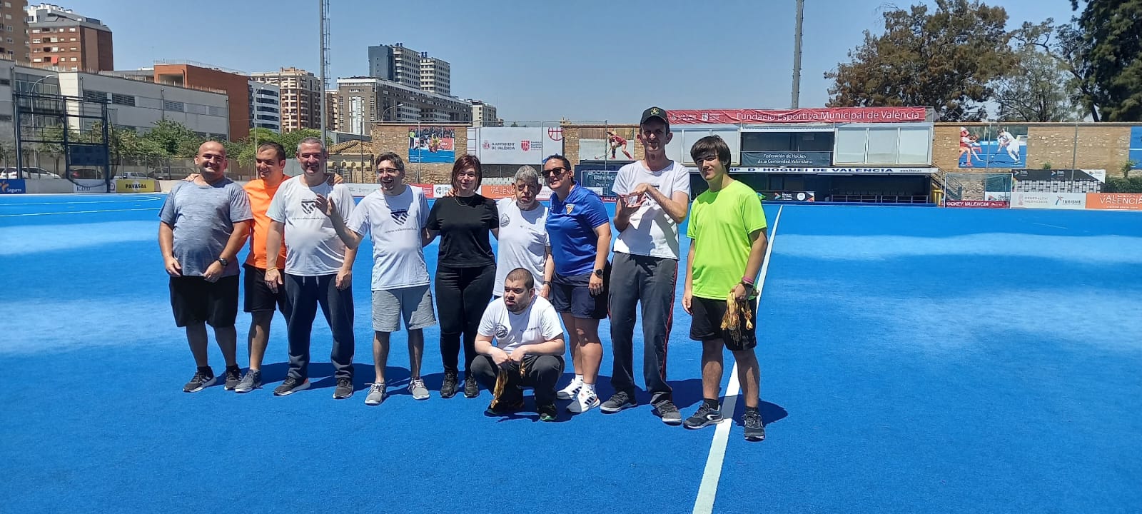 Hockey Plus en el Polideportivo Virgen del Carmen Beteró