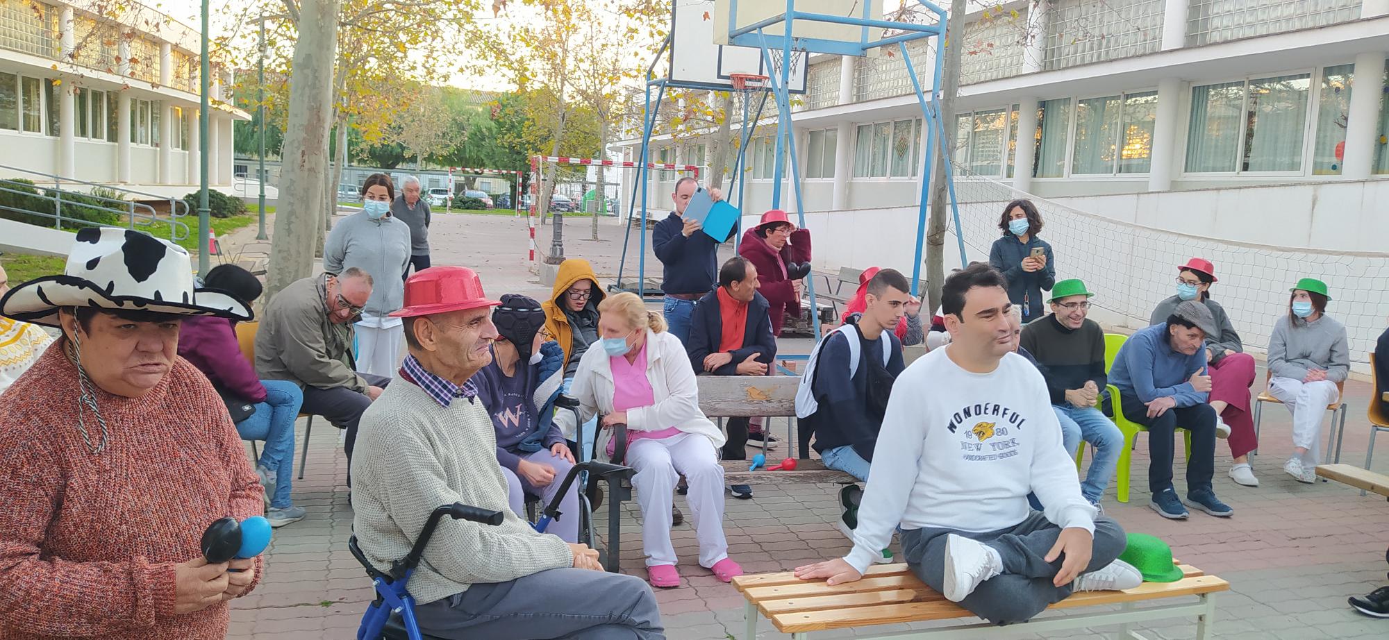Actuación musical en la Residencia Bennàger (Aldaya)