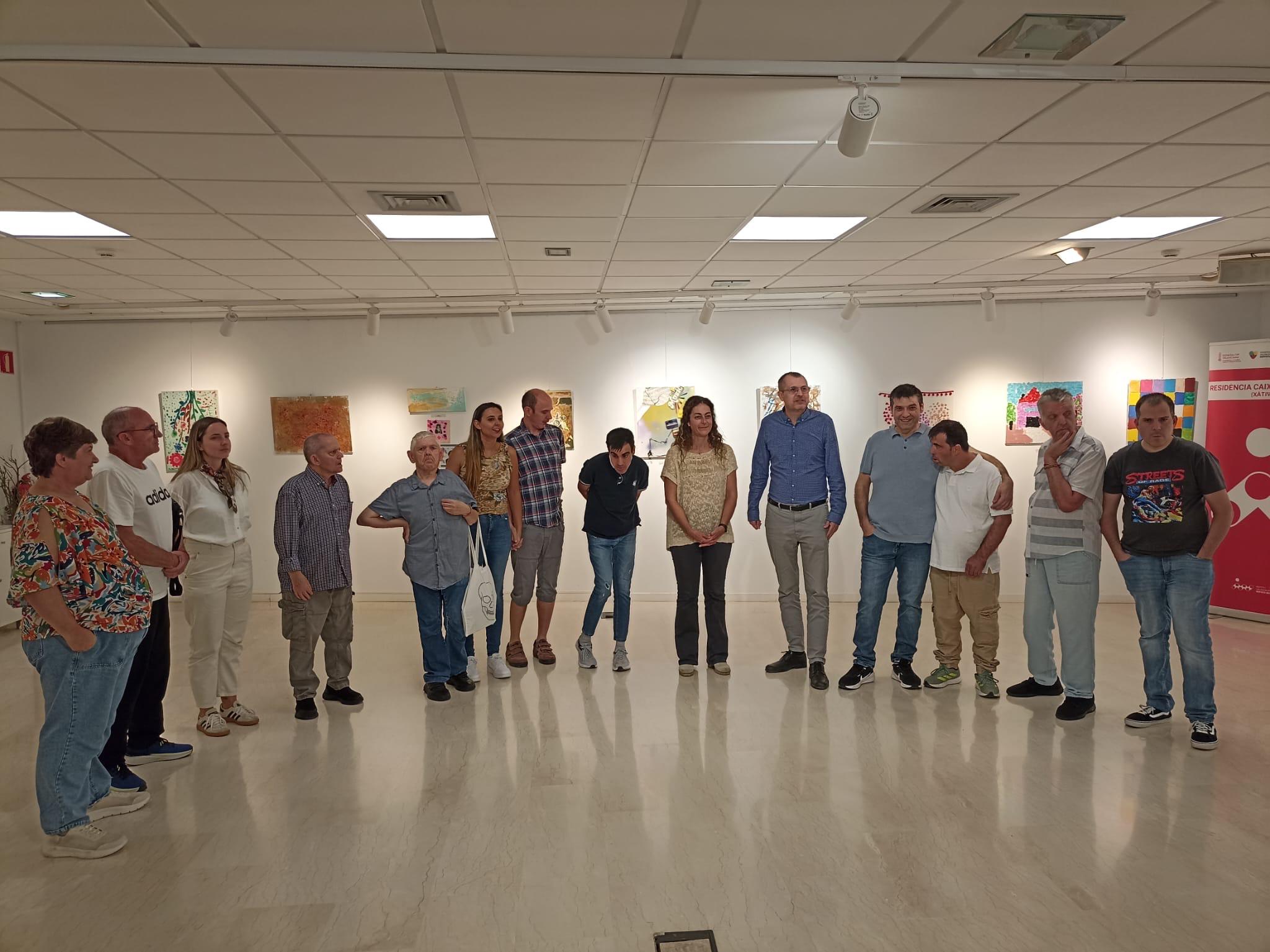Èxit de l'exposició organitzada per la residència Caixa Ontinyent de Xàtiva