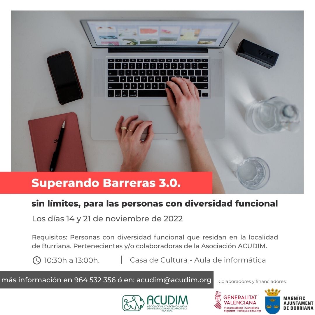 Participación en un curso de albetización digital