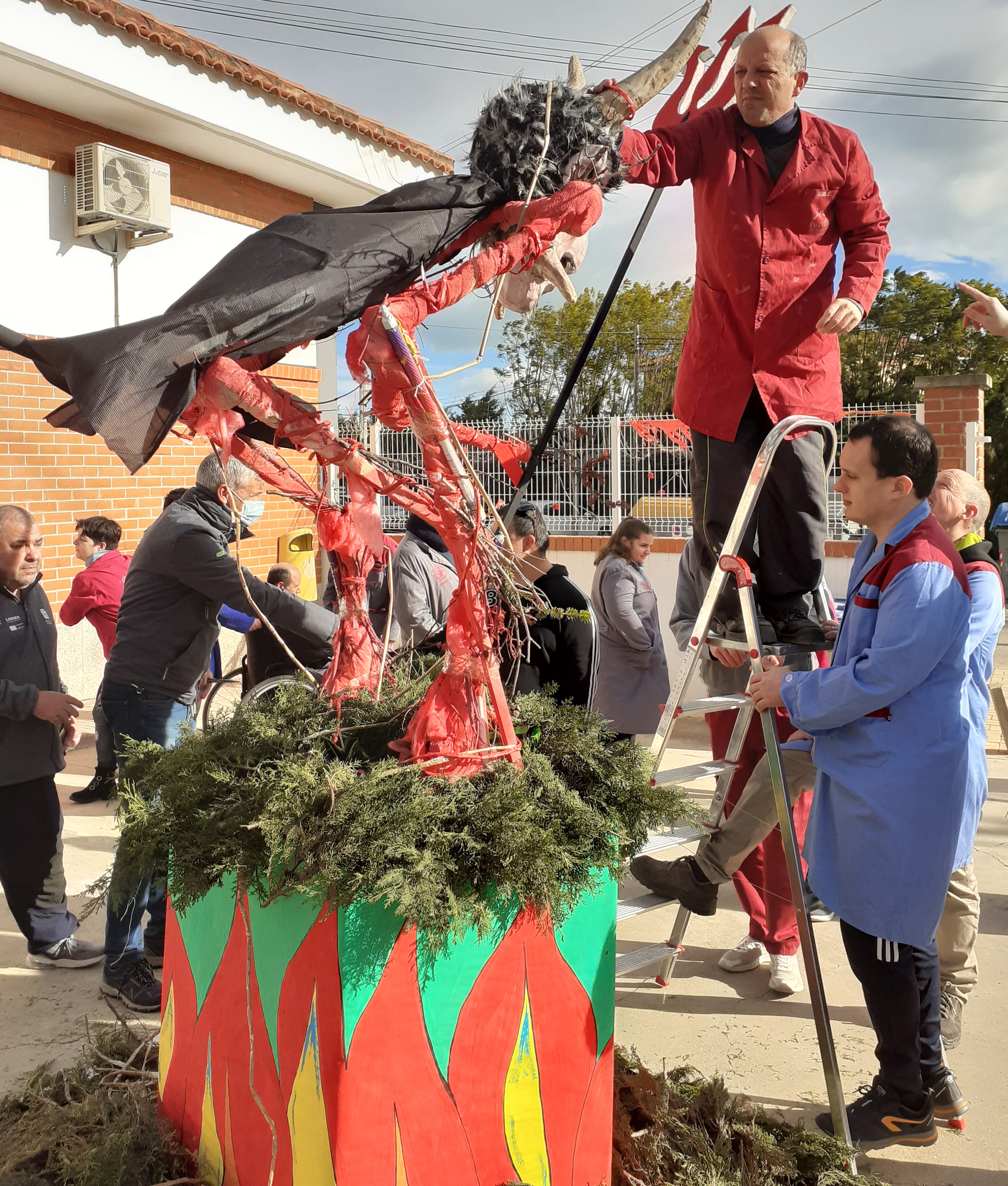 Celebración de Sant Antoni en el C.O. El Maestrat (Benicarló)
