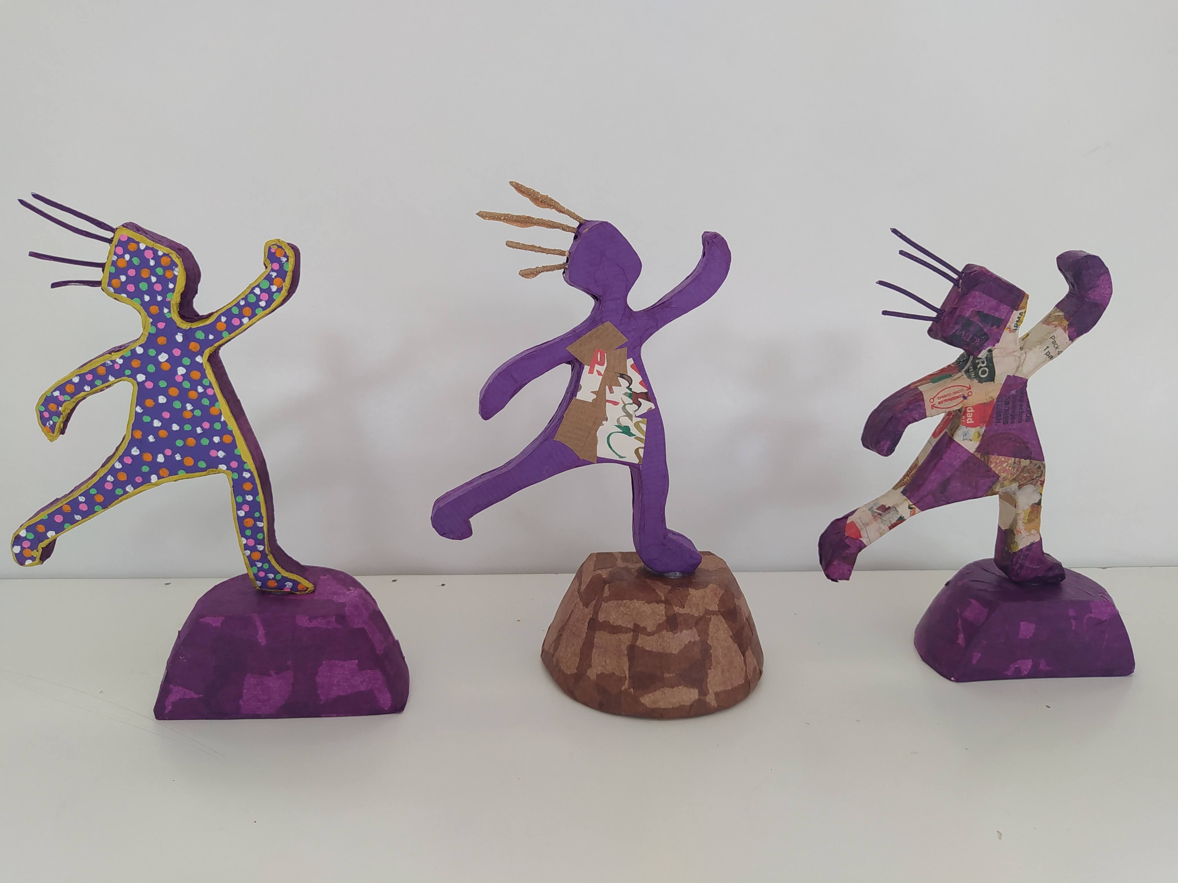 Elaboración de trofeos para una carrera solidaria